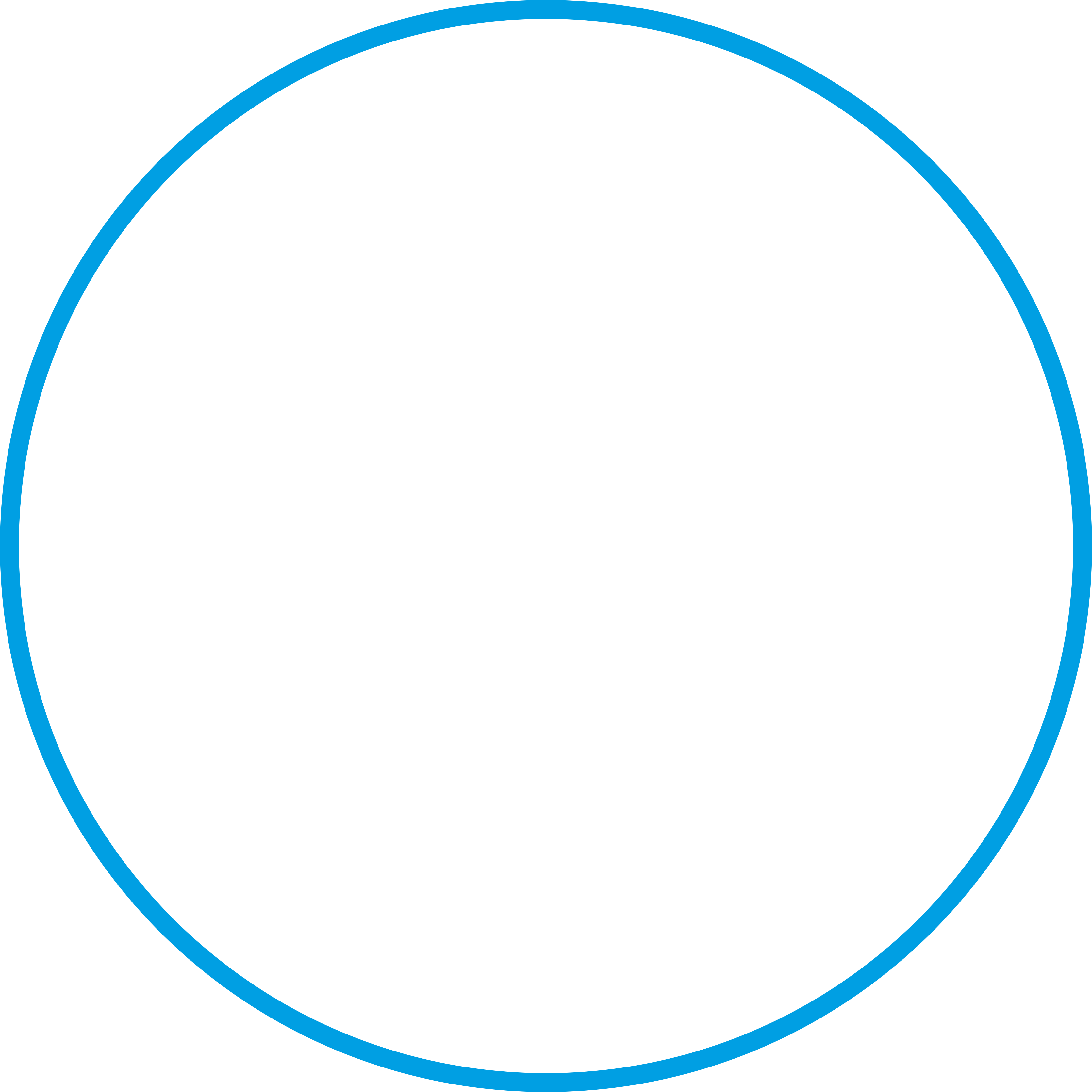 Close one eye.
