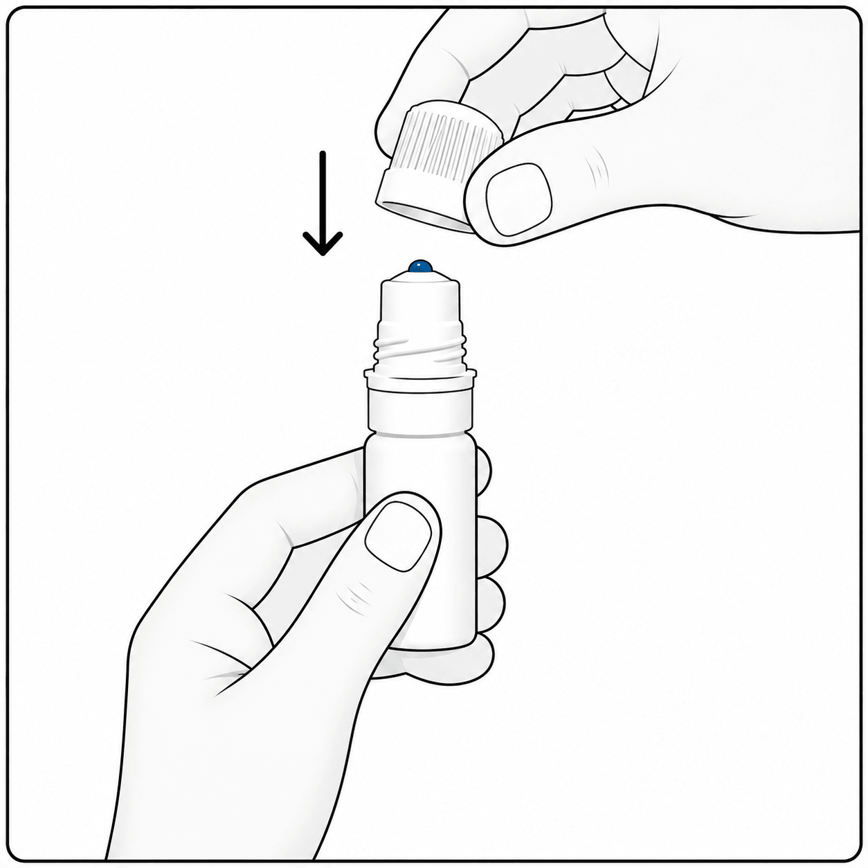 Before replacing the cap, do not touch the bottle tip to your eye, fingers or any other surface.