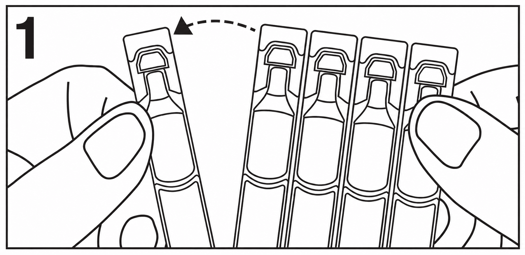 Detach the container to be used.